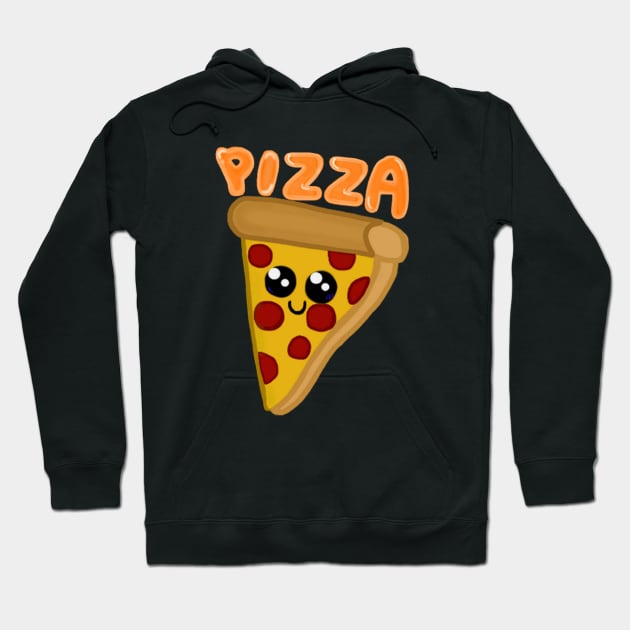 Kawaii Pizza Hoodie by CatGirl101